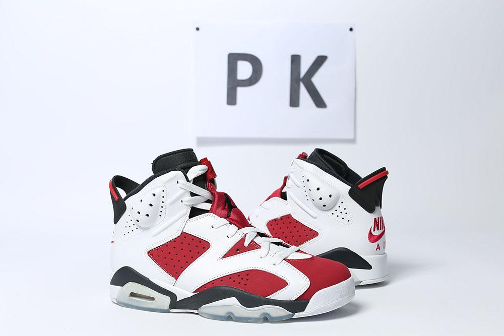 PK GOD Jordan 6 Retro Carmine 2021 RETAIL MATERIALS READY TO SHIP